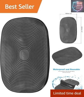 Universal Anti-Slip Dashboard Mat 8'' x 5.5'' - Washable & Reusable Safety Pad - Image 1 of 4