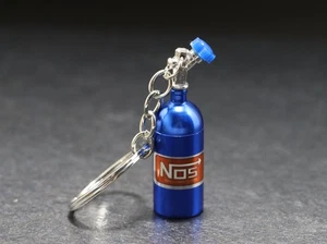 3D Nos Auto Geheimversteck Dose Schlüsselanhänger Metall KFZ Lachgasflasche - Bild 1 von 3