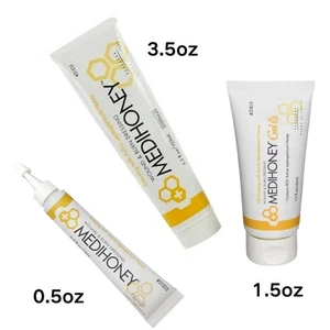0,5 Unzen/1,5 Unzen/3,5 Unzen MediHoney - Wund- & Verbrennungsverband Gel medizinische Qualität Honigtube - Bild 1 von 6