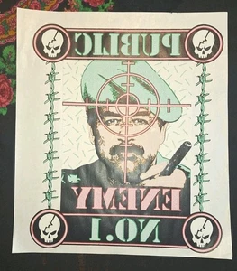 VINTAGE SADDAM HUSSEIN T-SHIRT TRANSFER ZUM AUFBÜGELN - Bild 1 von 1