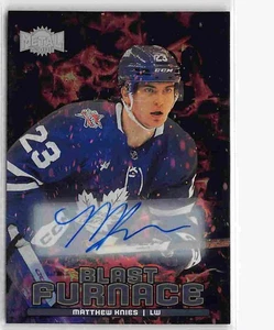 2024-25 SkyBox Metal Universe Hochofen Autogramme #BF-14 Matthew Knies - Bild 1 von 2