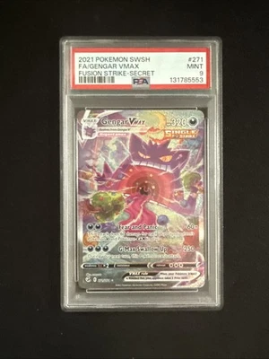 Gengar VMAX (Secreto de Arte Alternativo) 271/264 Swsh08: Fusion Strike Holo Foto 1 de 2