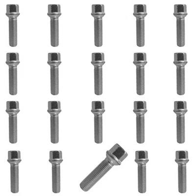 20 Wheel bolt ball seat R13 M14x1,5 43mm Silver for Seat Alhambra II 71 Alhambra - Image 1 of 4
