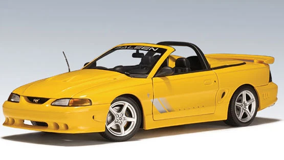 Ford Mustang Saleen S351 Convertible Yellow AUTOart 1 18