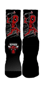 Rufnek Deadpool Bredpool Skyhigh Socks - Picture 1 of 1