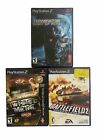 3 Ps2 Games: Twisted Metal, The Terminator, Battlefield 2 Tested