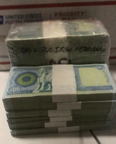 Iraqi Dinar 50,000 (100 x 500) UNCIRCULATED Full Bundle!!! NEW Iraq Dinars 🇺🇸 Cover