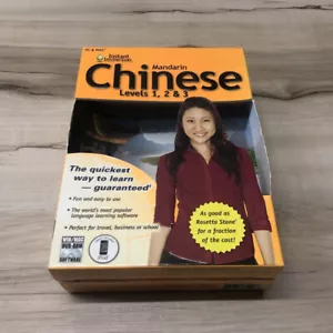 Instant Immersion Mandarin Chinese Levels 1,2,3 for PC & MAC ~ New Sealed - Picture 1 of 2