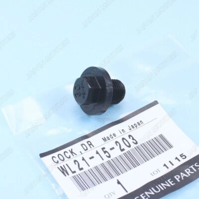 WL21-15-203 NUEVO ORIGINAL OEM MAZDA 6 CX-7 CX-9 MOTOR REFRIGERANTE RADIADOR TAPÓN DE DRENAJE Foto 1 de 4