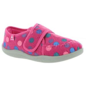 Kamik Cozylodge Pink Felt Moccasin Slippers 8 Medium (B,M) Toddler BHFO 5116
