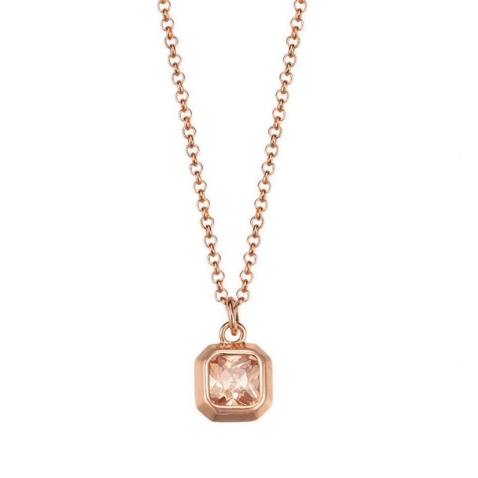 Esprit Collana Da Donna In Argento Rosa Con Zirkonia Pico Rose ESNL93208C420 - Immagine 1 di 1