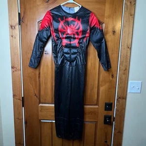 MARVEL Set Costume Uomo Ragno Bambino Ragazzi Grandi Miles Morales Halloween con Maschera - Foto 1 di 24