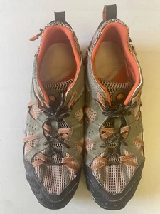 Merrell Waterpro Maipo Outdoor Water Hiking Shoes Orange Olive Men’s Size 9 - Picture 1 of 8