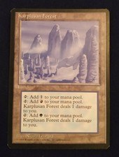 Karplusan Forest Ice Age LP Excellent Artifact MTG Magic The Gathering