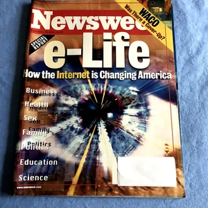 1999 SEPTEMBER 20 NEWSWEEK MAGAZINE - e-LIFE INTERNET - WACO - Picture 1 of 11
