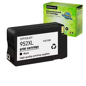 1PK 952XL 952 Black Ink Cartridge For HP Officejet Pro 7740 8216 8218 8730 8745 - Picture 1 of 7