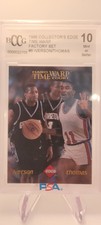 1996 Collector's Edge Time Warp #6 Allen Iverson  Thomas BCCG 10 ROOKIE RC GEM