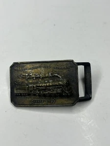 Kleine Vintage Wells Fargo und Co. Gürtelschnalle Synek NY siehe Maße auf Bildern - Bild 1 von 6