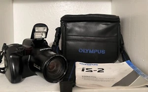 Pre-Owned - Olympus IS-2 35mm Film Camera W/Strap And Bag Working - Picture 1 of 9