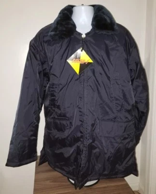 Solar 1 Clothing Nylon Security Parka Duty Jacket 921R Black  - Image 1 of 3