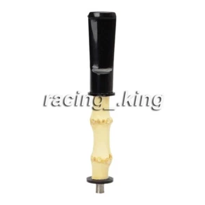 Bamboo Pipe Stem Mouthpiece for Tobacco Smoking Pipe Straight Saddle Pipe Stems - Picture 1 of 6