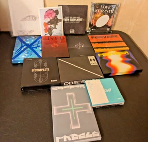 K-POP MEGA LOT 9+ BOX SETS CD Oneus Ateez Zero TXT AB6IX Monsta X EXO - Picture 1 of 2