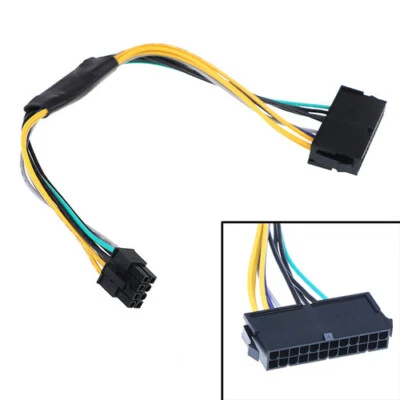 24pin to 8p ATX Power Supply Adapter Cable for Dell Optiplex 3020 7020 Precision - Image 1 of 4