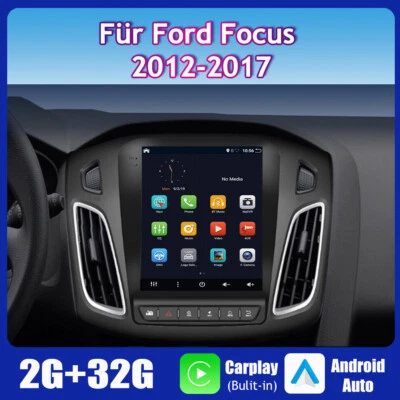9.7" Android 14 Autoradio Für Ford Focus MK3 2012-2017 GPS Navi Car Play BT 32GB - Bild 1 von 4