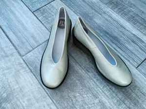 Zapatos Fly London para mujer talla 6 cuña corte sin cordones BESO gris recortado - Imagen 1 de 6