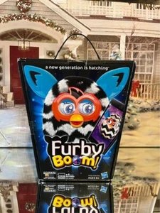 2013 FURBY Boom Black and White Stripes - Picture 1 of 1