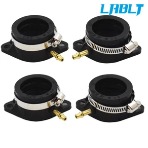 LABLT Carburetor Intake Manifold Rubber Boots For 73-80 Kawasaki Z1 KZ900 KZ1000 - Picture 1 of 7