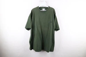 Vtg 90s Fila Mens XL Faded Spell Out Baggy Fit Short Sleeve T-Shirt Green USA - Picture 1 of 12