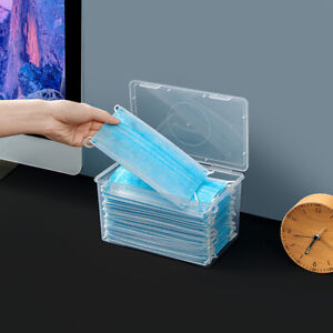 Mask Storage Box Wet Tissue Box Baby Wipes Dispenser Holder Tissue Box With Lid