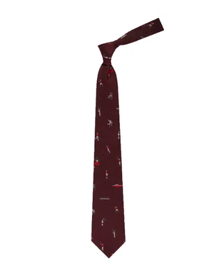 Corbata Ivy League 100% Auténtica Rara Universidad de Harvard Atletismo Carmesí Nueva con Etiquetas Foto 1 de 2