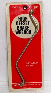Vintage K-D Tools USA 291 Offset 3/8 & 1/4" Brake Wrench SEALED In Package - Picture 1 of 3