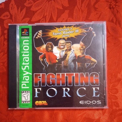 Fighting Force - (Sony PlayStation 1997)-viene con juego, estuche y manual Foto 1 de 4
