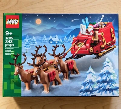 LEGO 40499 SANTAS TRINEO NAVIDAD SET RETIRADO - ¡NUEVO Y PRECINTADO! ¡ENVÍO GRATUITO! Foto 1 de 4