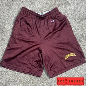 Vintage Minnesota Golden Gophers Shorts Mens M Maroon Gym Basketball NCAA - Picture 1 of 16