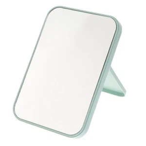 Specchio da scrivania beauty quadrato supporto trucco specchio vanità da tavolo - Foto 1 di 12