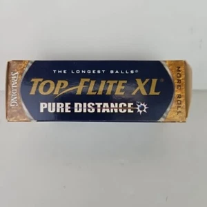 Top Flight XL Pure Distance 3 pelotas de golf pelotas más largas Spaulding - Imagen 1 de 4