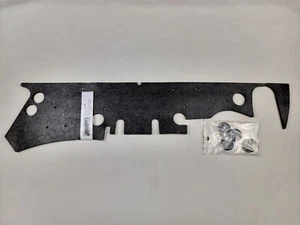 Alfombrilla de aislamiento pared frontal Mercedes Benz W111 W112 Coupé con aire acondicionado aislamiento del compartimento del motor - Imagen 1 de 2