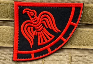 Viking Raven Banner Patch (3") Velkro Badge Ragnar Valhalla Odin Thor Norse Gods - Picture 1 of 5