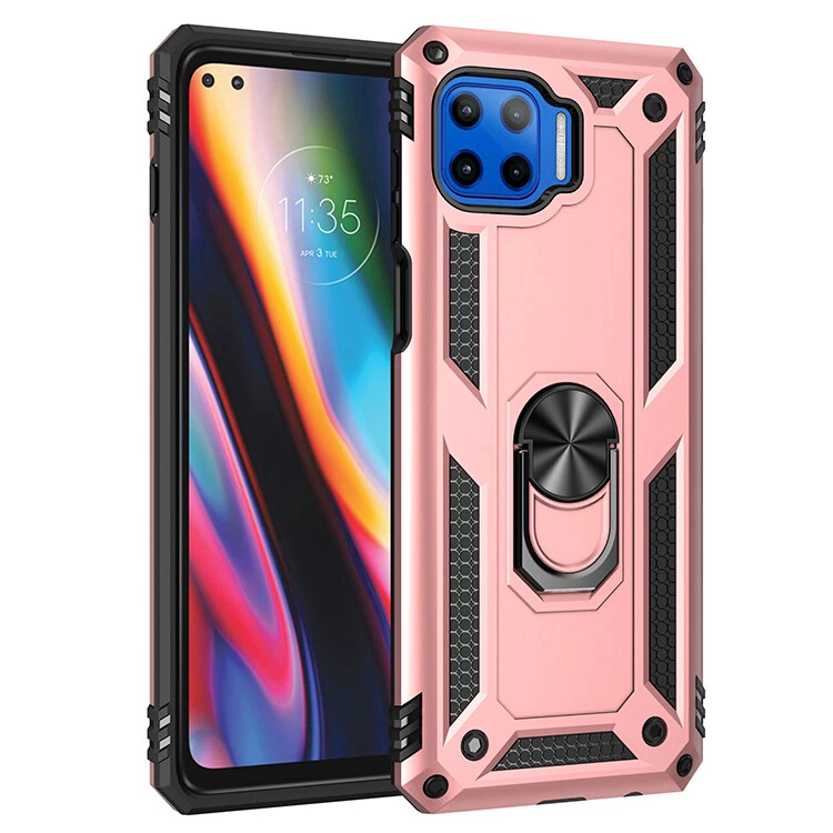 Anti-fall Color Cover For Motorola Moto One 5G/One 5G Ace Rugged Hard Safe Case