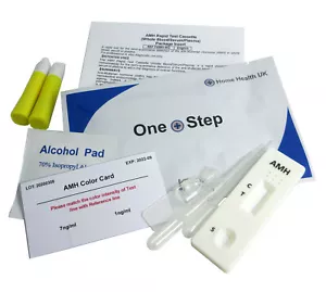 1 x AMH PCOS Ovarial Reserve Fruchtbarkeitstest - Bild 1 von 3