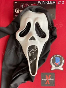 Henry Winkler autografiado firmado Fun World UW Ghostface máscara Scream Beckett - Imagen 1 de 6