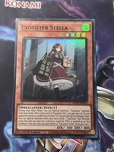 Exosister Stella - GRCR-EN014 - Super Rare - 1st Edition NM Yugioh! MIscut - Imagen 1 de 2