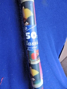 Vintage RUSS TROLL Gift wrapping paper. 50 Sq. Ft. Only from SUSIE - Picture 1 of 5