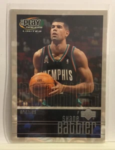 2002 UPPER DECK PLAY MAKERS LIMITED SHANE BATTIER /999 #135 GRIZZLIES MSK - Picture 1 of 2