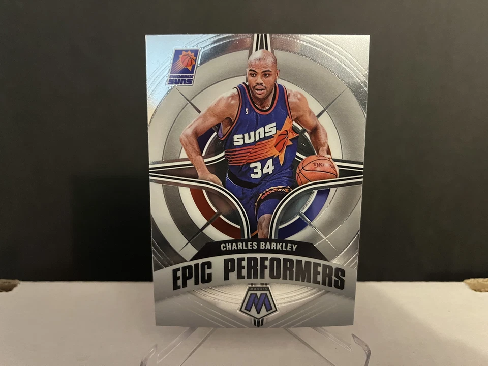 2021-22 NBA Panini Mosaic Basketball Charles Barkley #13 Epic Performers Card - Image 1 of 1