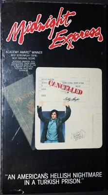 MIDNIGHT EXPRESS (vhs) Brad Davis, Paul Smith. Brand NEW. Sealed. RARE Smuggling - Image 1 of 2